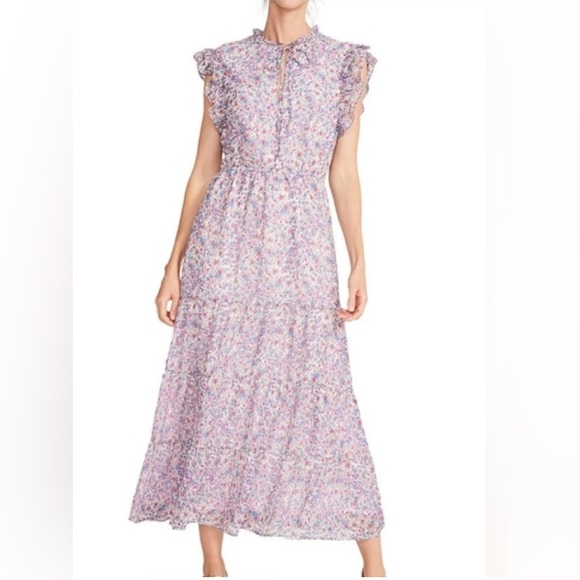 BB Dakota by Steve Madden Dresses & Skirts - BB Dakota by Steve Madden Lavender Floral Maxi Dress Size XL